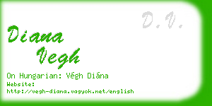 diana vegh business card